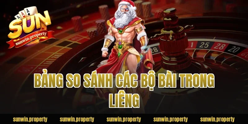 Bảng So Sánh Các Bộ Bài Trong Liêng