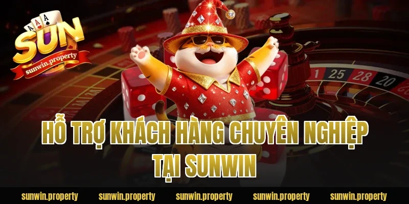 Hỗ trợ khách hàng chuyên nghiệp tại Sunwin
