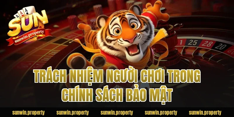 Trách nhiệm người chơi trong chính sách bảo mật
